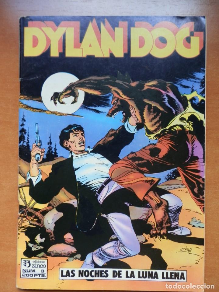 Comics: COMIC DYLAN DOG LAS NOCHES DE LUNA LLENA N&ordm; 3 EDICIONES ZINCO BARCELONA.