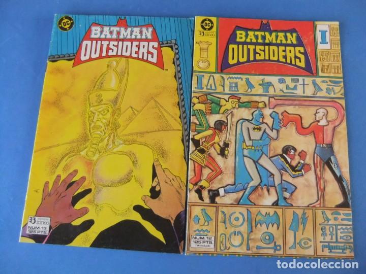 C&oacute;mics: BATMAN Y QUTSIDERS NUMEROS 12Y 13 ZINCO - Foto 1