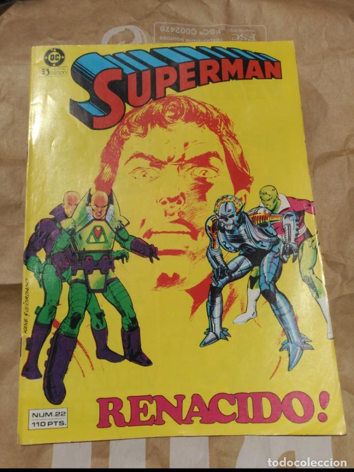 C&oacute;mics: Superm&aacute;n Vol.1 N&ordm; 22 Zinco - Foto 1