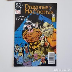 Cómics: DRAGONES Y MAZMORRAS Nº 6, JUEGO DE PODER, ED. ZINCO, AÑO 1990, BUEN ESTADO