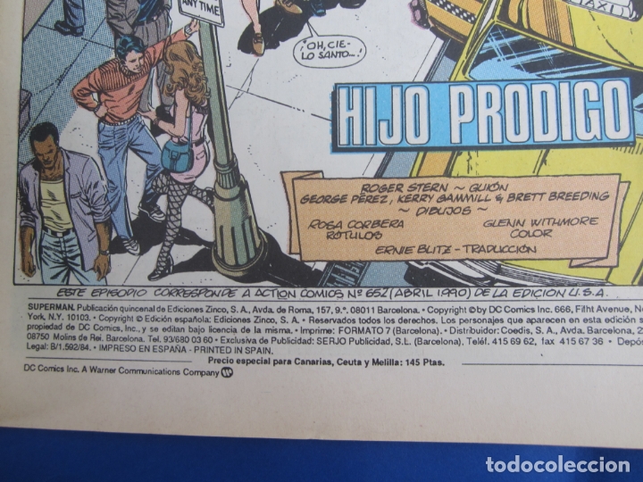 C&oacute;mics: SUPERMAN ediciones cinco , DC, quincenal numero 97 , 1984 - Foto 2