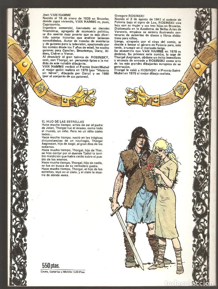 C&oacute;mics: THORGAL - EL HIJO DE LAS ESTRELLAS - 1986 - - Foto 2