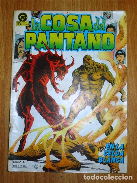 C&oacute;mics: LA COSA DEL PANTANO. N&Uacute;M. 4 : En la celda blanca - Foto 1