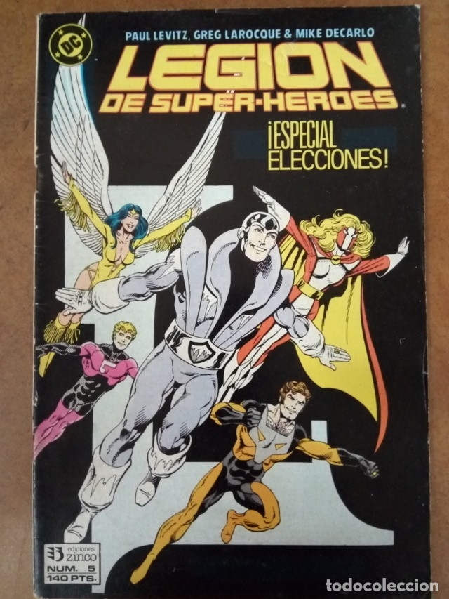 C&oacute;mics: LEGION DE SUPERHEROES N&ordm; 5 - ZINCO - Foto 1