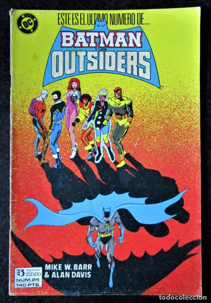 C&oacute;mics: BATMAN Y LOS OUTSIDERS N&ordm; 24 - ZINCO 1986 - Foto 1