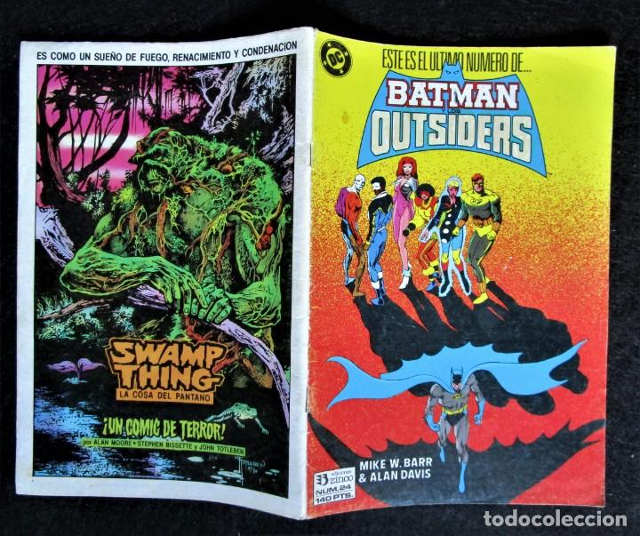 C&oacute;mics: BATMAN Y LOS OUTSIDERS N&ordm; 24 - ZINCO 1986 - Foto 2