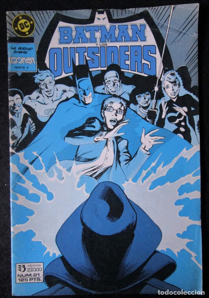 C&oacute;mics: BATMAN Y LOS OUTSIDERS N&ordm; 21 - ZINCO 1986 - Foto 1