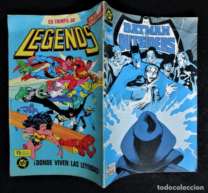 C&oacute;mics: BATMAN Y LOS OUTSIDERS N&ordm; 21 - ZINCO 1986 - Foto 2