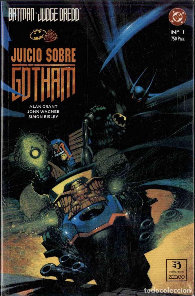 C&oacute;mics: batman y judge dredd, - juicio sobre gotham -, n&ordm; 1 - Foto 1