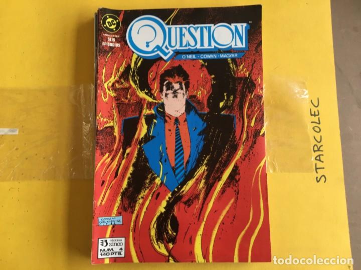 C&oacute;mics: QUESTION. LOTE DE 7 NUMEROS. EDITORIAL ZINCO - Foto 2