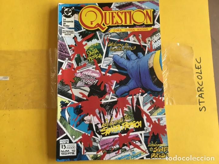 C&oacute;mics: QUESTION. LOTE DE 7 NUMEROS. EDITORIAL ZINCO - Foto 5