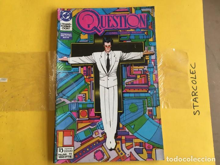 C&oacute;mics: QUESTION. LOTE DE 7 NUMEROS. EDITORIAL ZINCO - Foto 6