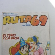 Cómics: RUTA 69 - Nº 22 RELATOS GRAFICOS PARA ADULTOS -ED. ZINCO CX15. Lote 170973603