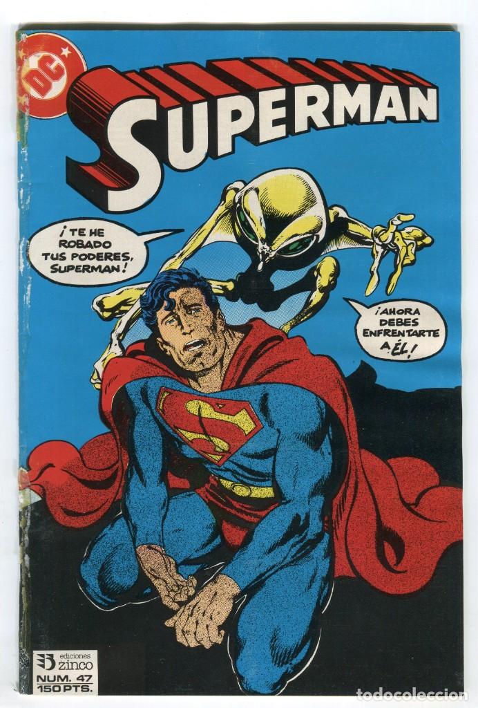 C&oacute;mics: SUPERMAN N&ordm; 47 EDICIONES ZINCO LEER DESCRIPCION - Foto 1