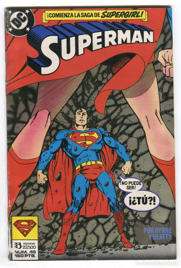 C&oacute;mics: SUPERMAN N&ordm; 49 EDICIONES ZINCO LEER DESCRIPCION - Foto 1