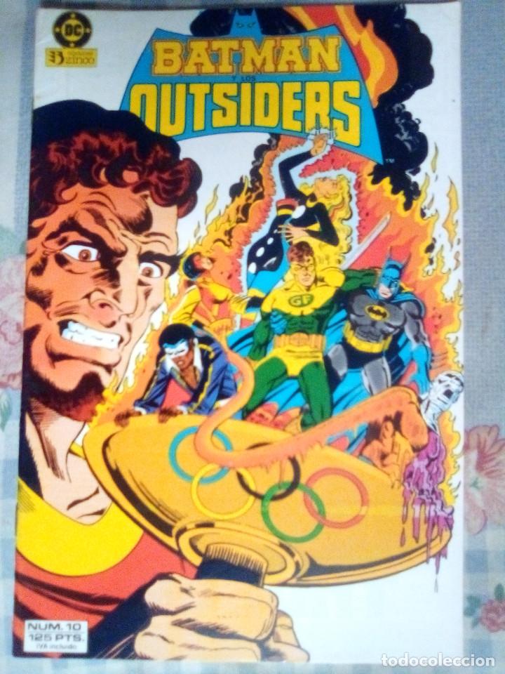 C&oacute;mics: BATMAN Y LOS OUTSIDERS- N&ordm; 10 -MIKE W. BARR-WILL WILLINGHAN-1986- BUENO- MUY DIF&Iacute;CIL- LEAN- 1593