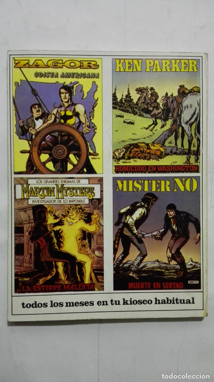 C&oacute;mics: ZAGOR N&ordm; 6, EL REBELDE, EDICIONES ZINCO, A&Ntilde;O 1982 - Foto 2