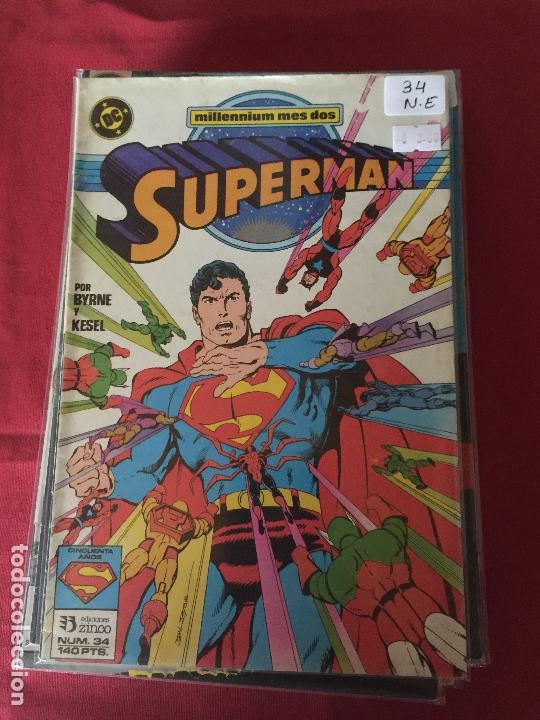 C&oacute;mics: ZINCO DC SUPERMAN NUMERO 34 NORMAL ESTADO - Foto 1