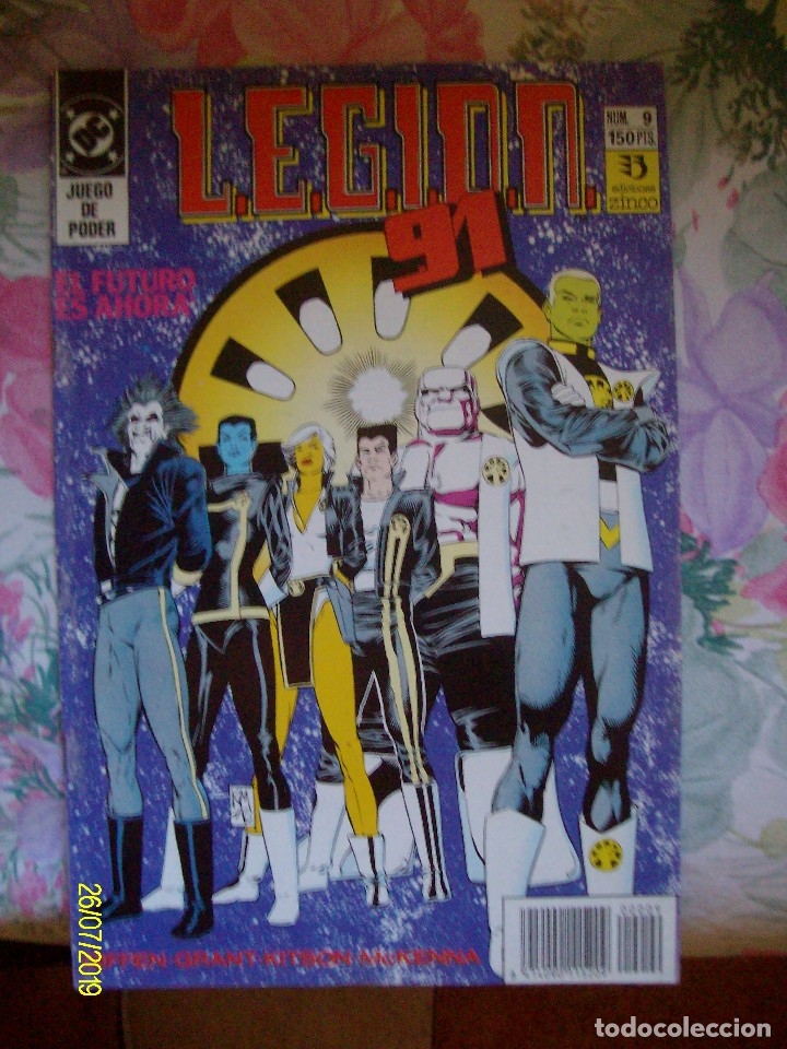 C&oacute;mics: LEGION 91 N&ordm; 9 EDICIONES ZINCO DC COMICS - Foto 1