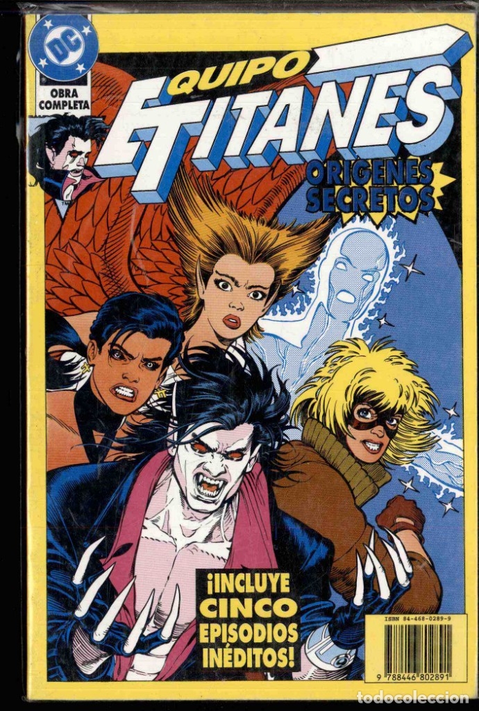C&oacute;mics: equipo titanes - or&iacute;genes secretos -, zinco - Foto 1