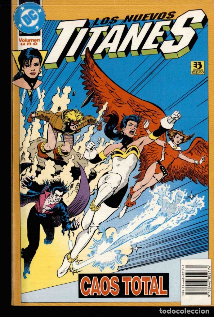 C&oacute;mics: los nuevos titanes - caos total - , completa 2 n&uacute;meros, Zinco - Foto 1