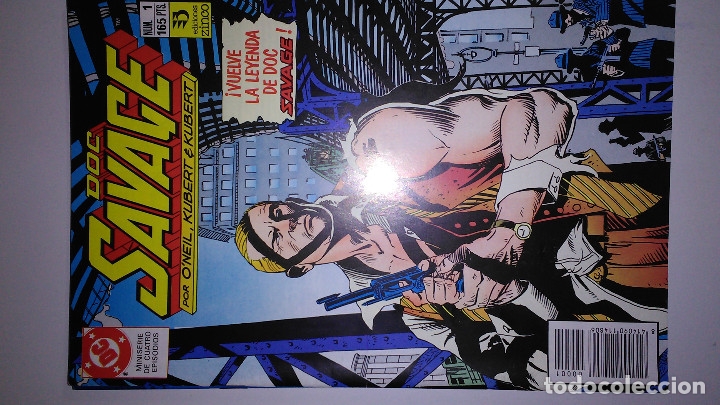 C&oacute;mics: * DOC SAVAGE * ED. ZINCO 1990 * COLECCION COMPLETA IMPECABLE * - Foto 2