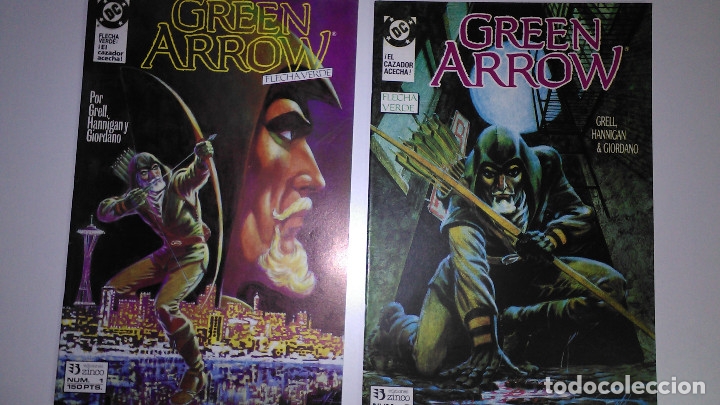 C&oacute;mics: * GREEN ARROW * ED. ZINCO 1989 * COLECCION COMPLETA IMPECABLE * - Foto 2