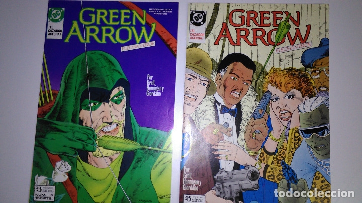 C&oacute;mics: * GREEN ARROW * ED. ZINCO 1989 * COLECCION COMPLETA IMPECABLE * - Foto 4