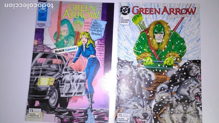 C&oacute;mics: * GREEN ARROW * ED. ZINCO 1989 * COLECCION COMPLETA IMPECABLE * - Foto 5