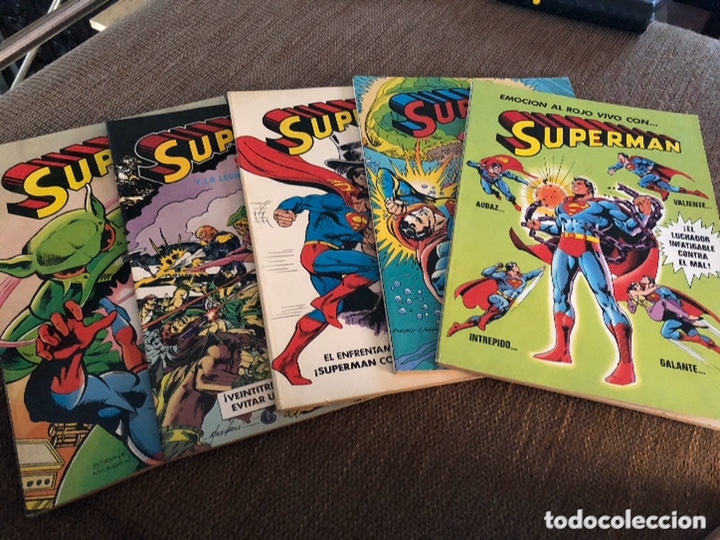 C&oacute;mics: Superman DC C&Oacute;MICS Bruguera n&uacute;meros 1,3,4,5 y 6 - Foto 1