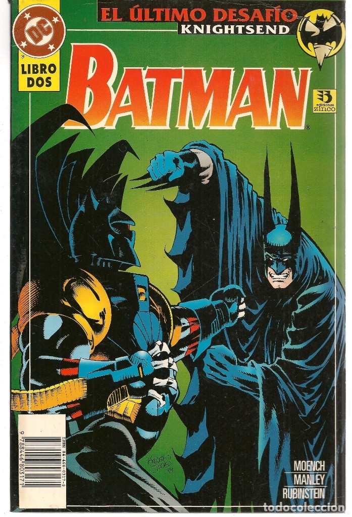 C&oacute;mics: BATMAN. EL &Uacute;LTIMO DESAF&Iacute;O. KNIGHTSEND.  LIBRO DOS. DC/ZINCO. (ST/A11) - Foto 1
