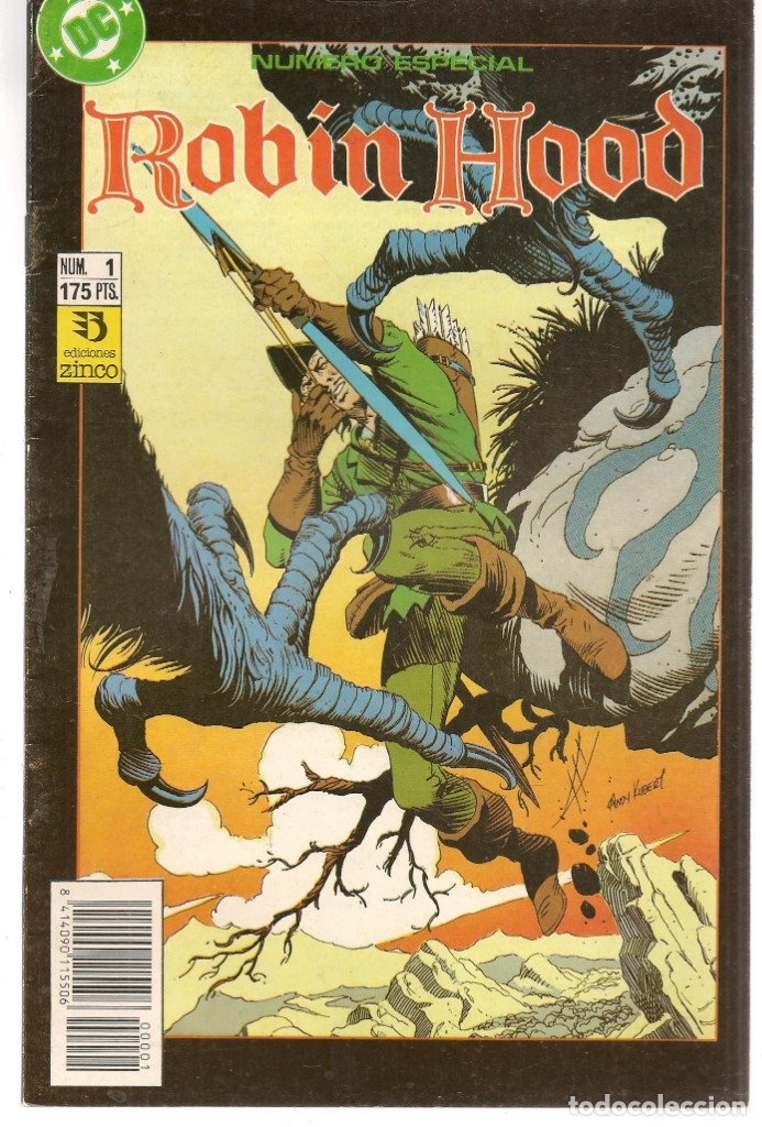 C&oacute;mics: ROB&Iacute;N HOOD. N&ordm; 1. DC/ZINCO. (ST/A11) - Foto 1