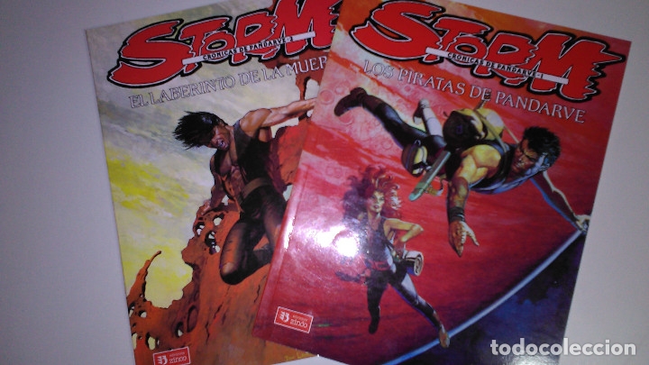 C&oacute;mics: * STORM * ED. ZINCO 1990 * LOTE 2 TOMOS IMPECABLES * - Foto 1