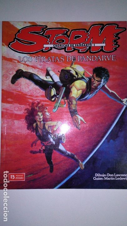 C&oacute;mics: * STORM * ED. ZINCO 1990 * LOTE 2 TOMOS IMPECABLES * - Foto 2