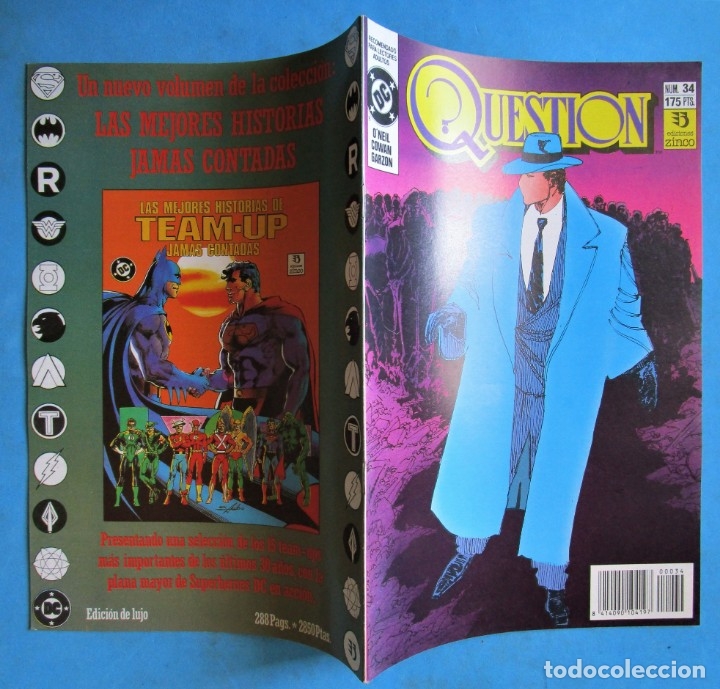 C&oacute;mics: QUESTION N&ordm; 34 - EDICIONES ZINCO BUEN ESTADO - Foto 2