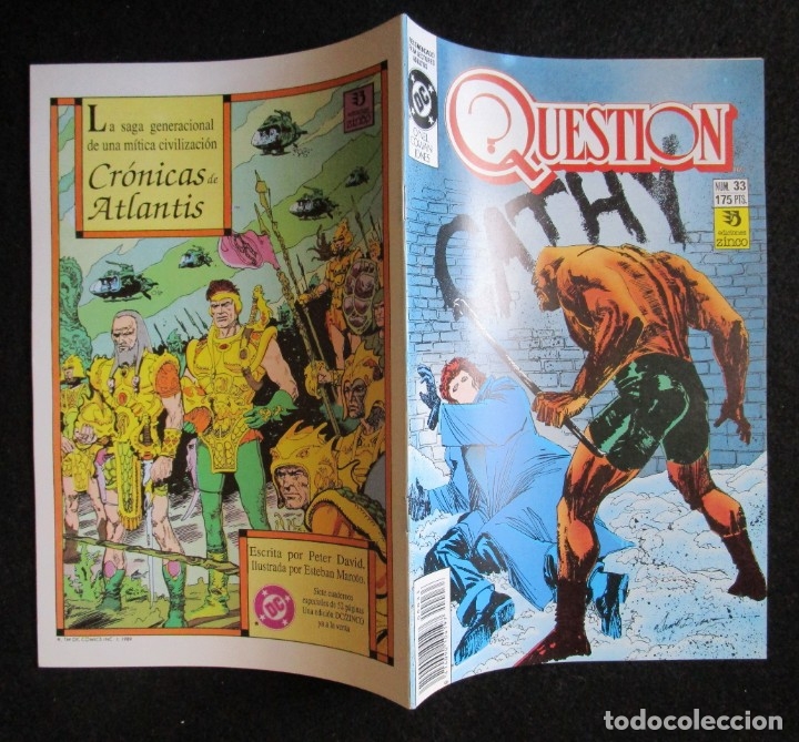 C&oacute;mics: QUESTION N&ordm; 33 - EDICIONES ZINCO MUY BUEN ESTADO - Foto 2