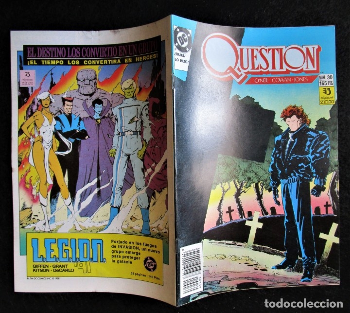 C&oacute;mics: QUESTION N&ordm; 30 - EDICIONES ZINCO - Foto 2