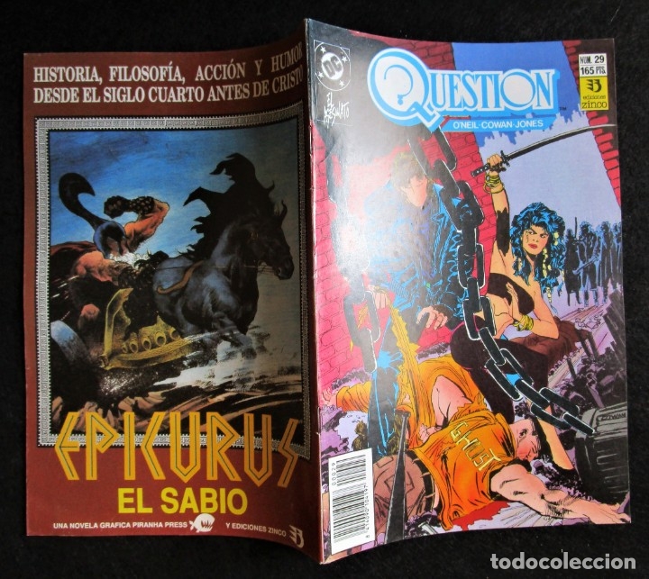 C&oacute;mics: QUESTION N&ordm; 29 - EDICIONES ZINCO - Foto 2