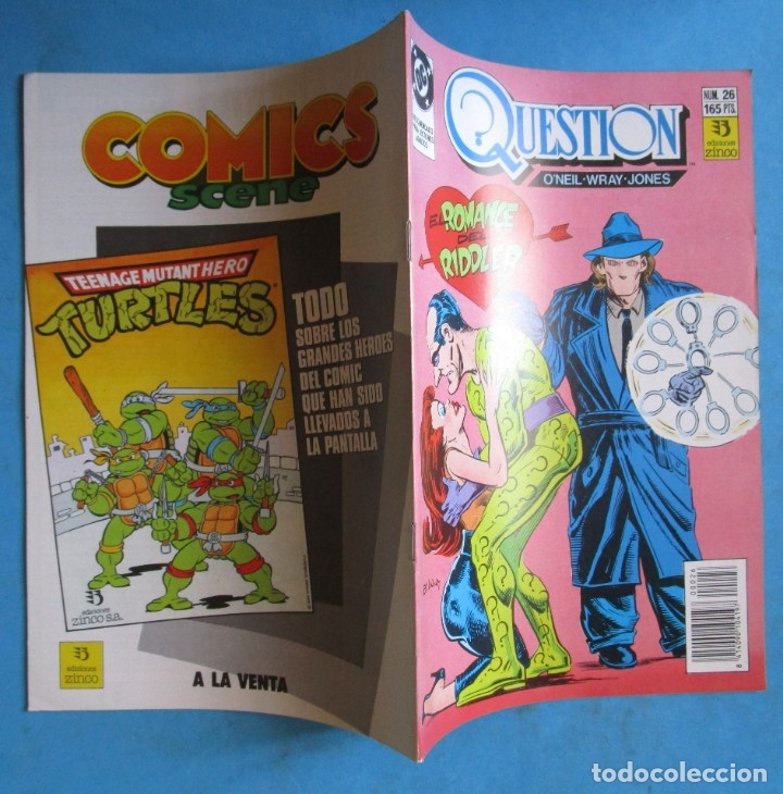 C&oacute;mics: QUESTION N&ordm; 26 - EDICIONES ZINCO BUEN ESTADO - Foto 2