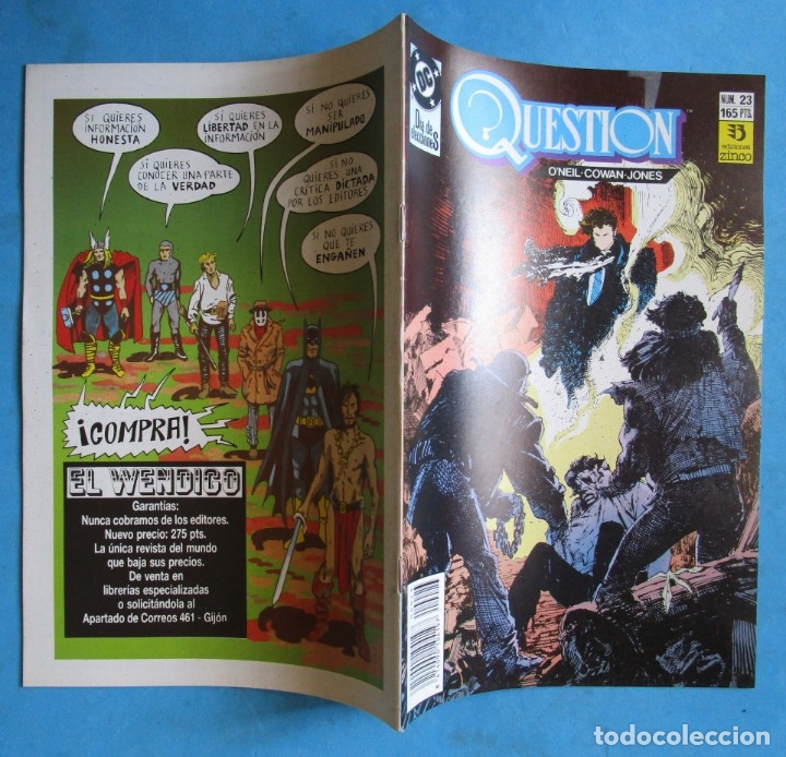 C&oacute;mics: QUESTION N&ordm; 23 - EDICIONES ZINCO - Foto 2