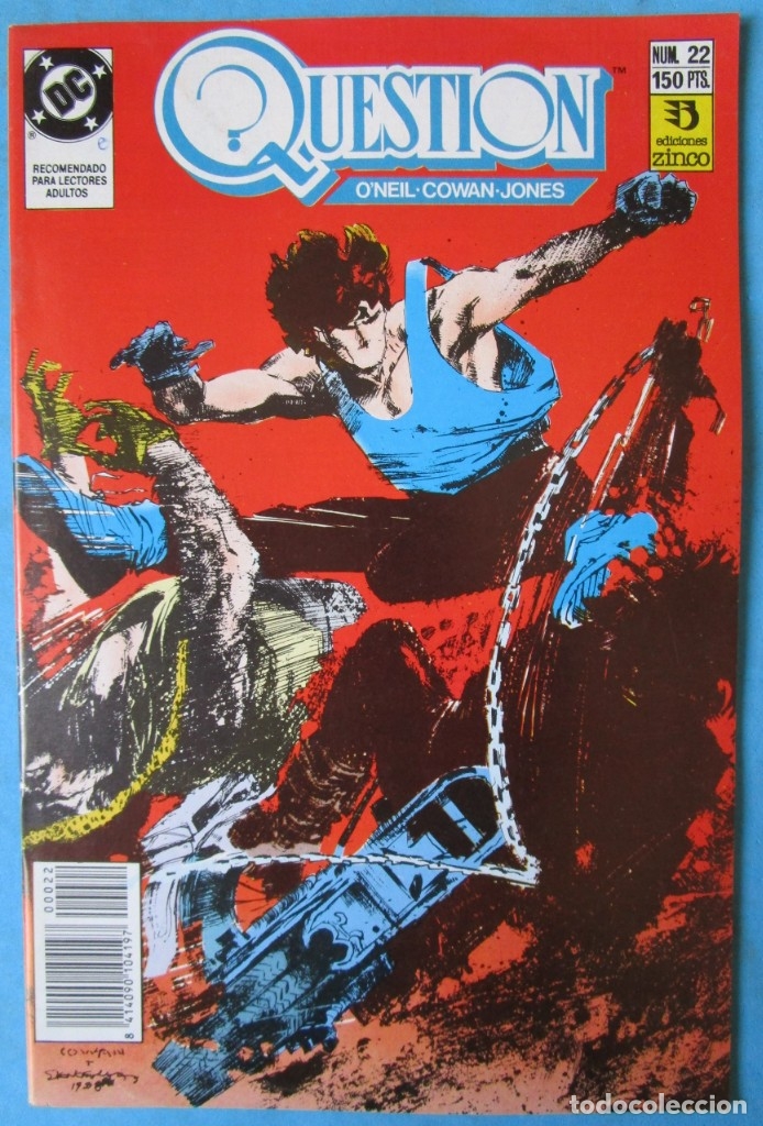 C&oacute;mics: QUESTION N&ordm; 22 - EDICIONES ZINCO BUEN ESTADO - Foto 1