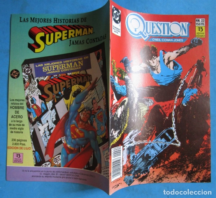 C&oacute;mics: QUESTION N&ordm; 22 - EDICIONES ZINCO BUEN ESTADO - Foto 2