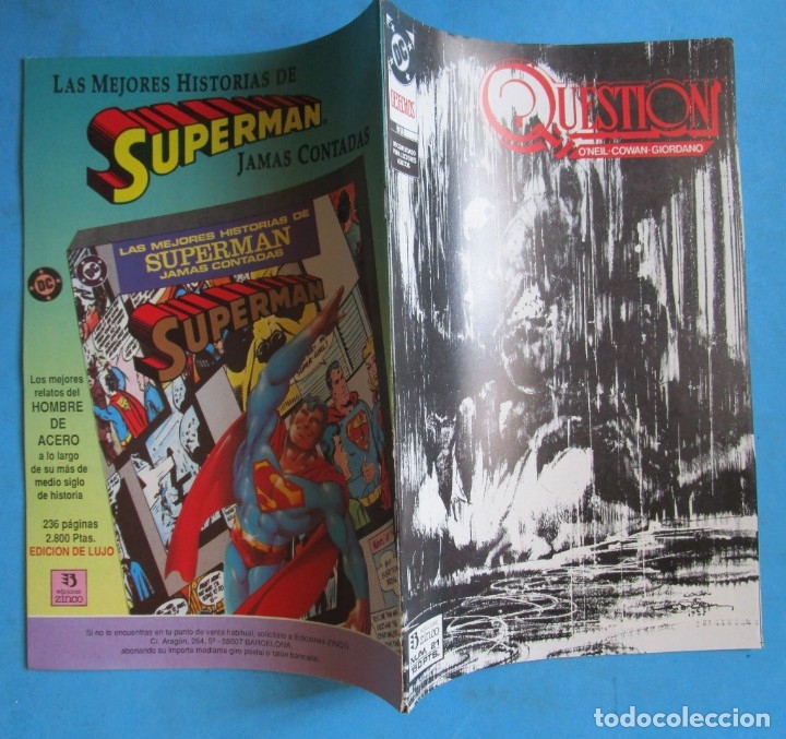 C&oacute;mics: QUESTION N&ordm; 21 - EDICIONES ZINCO BUEN ESTADO - Foto 2