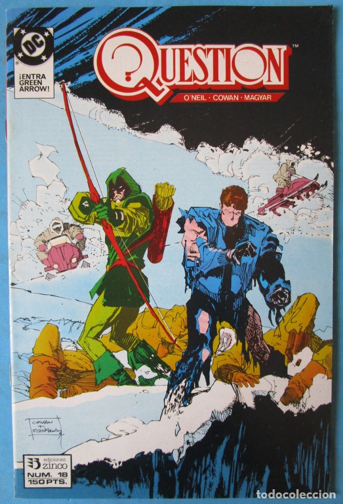 C&oacute;mics: QUESTION N&ordm; 18 - EDICIONES ZINCO BUEN ESTADO - Foto 1