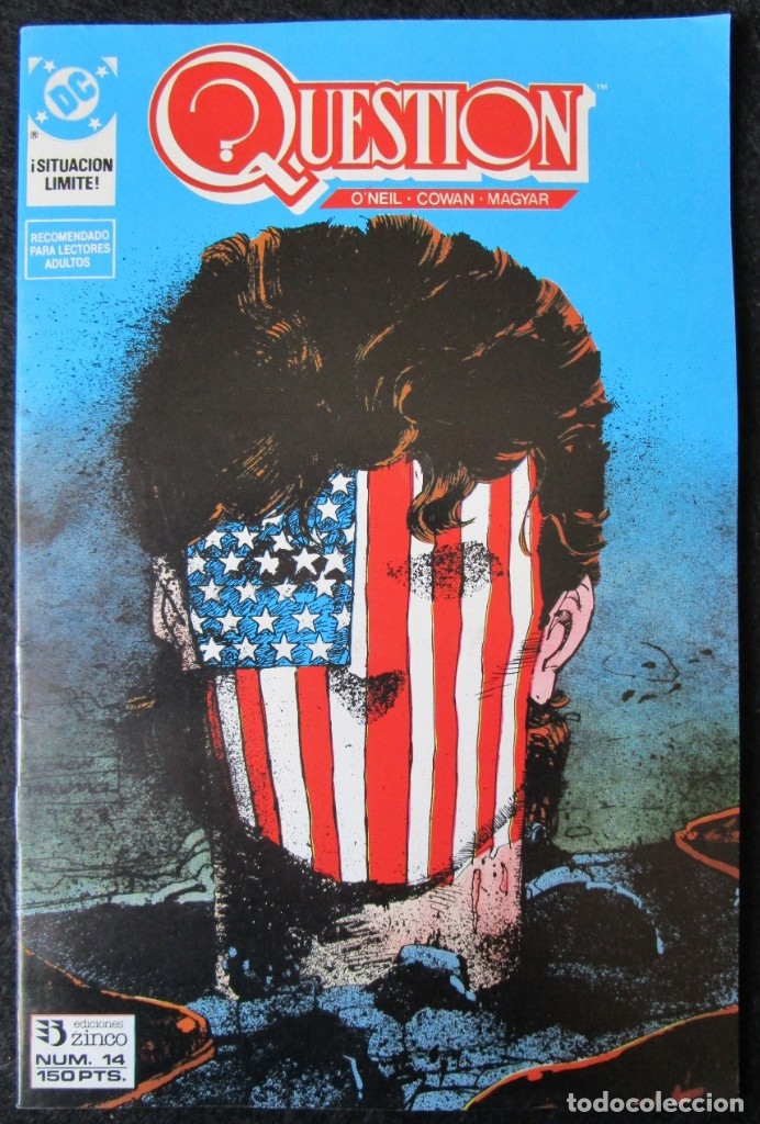 C&oacute;mics: QUESTION N&ordm; 14 - EDICIONES ZINCO BUEN ESTADO - Foto 1