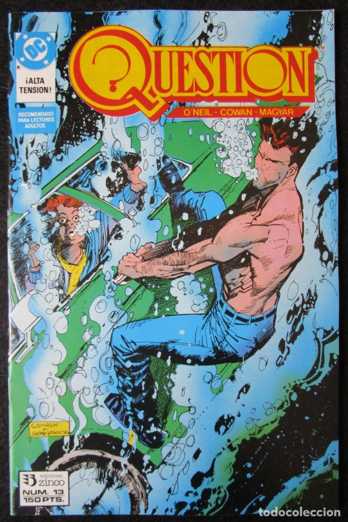 C&oacute;mics: QUESTION N&ordm; 13 - EDICIONES ZINCO MUY BUEN ESTADO - Foto 1