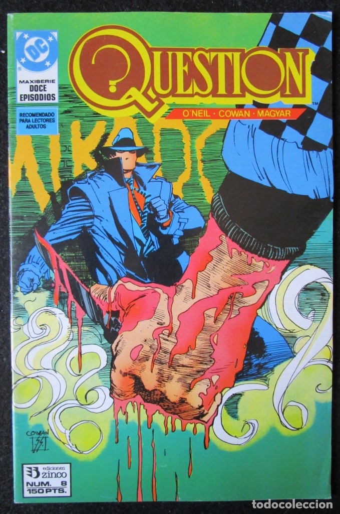 C&oacute;mics: QUESTION N&ordm; 8 - EDICIONES ZINCO BUEN ESTADO - Foto 1