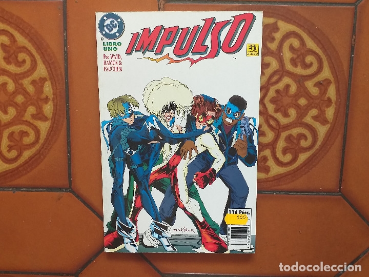 C&oacute;mics: IMPULSO. LIBRO 1. WAID,RAMOS, FAUCHER. - Foto 1