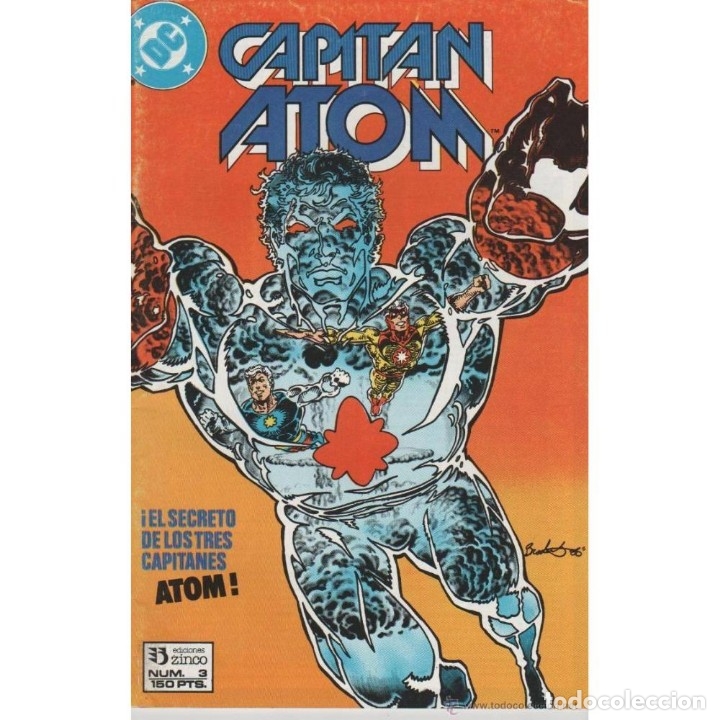 C&oacute;mics: CAPITAN ATOM N&ordm; 3 - ZINCO - MUY BUEN ESTADO - Foto 1