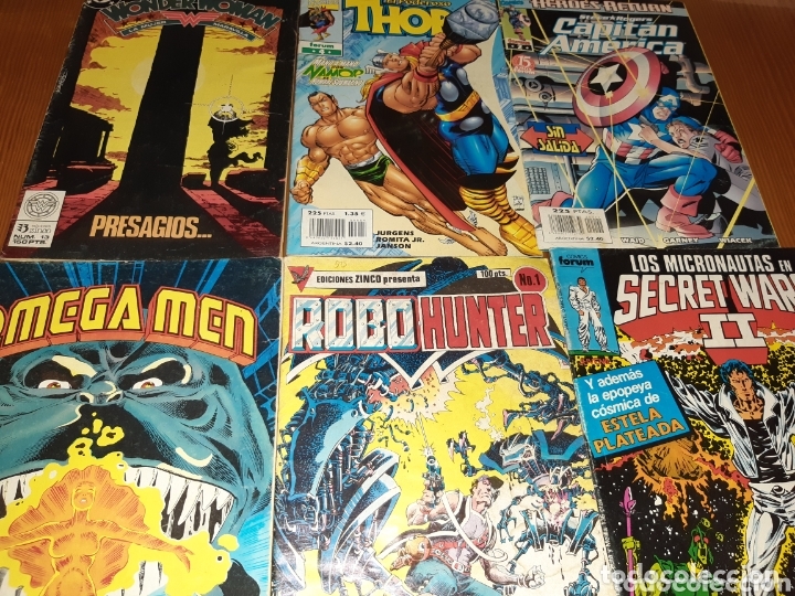 C&oacute;mics: Lote 6 comics de superheroes - Foto 1